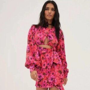 For Love and Lemons Lauren Mini Dress